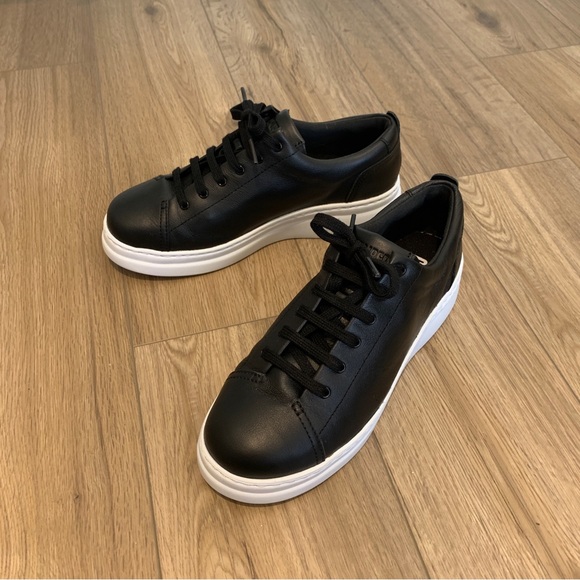 Camper black leather sneaker, size 38 (7.5 / 8) - Picture 11 of 14